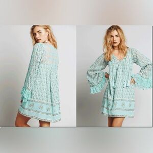 Free People boho mini dress